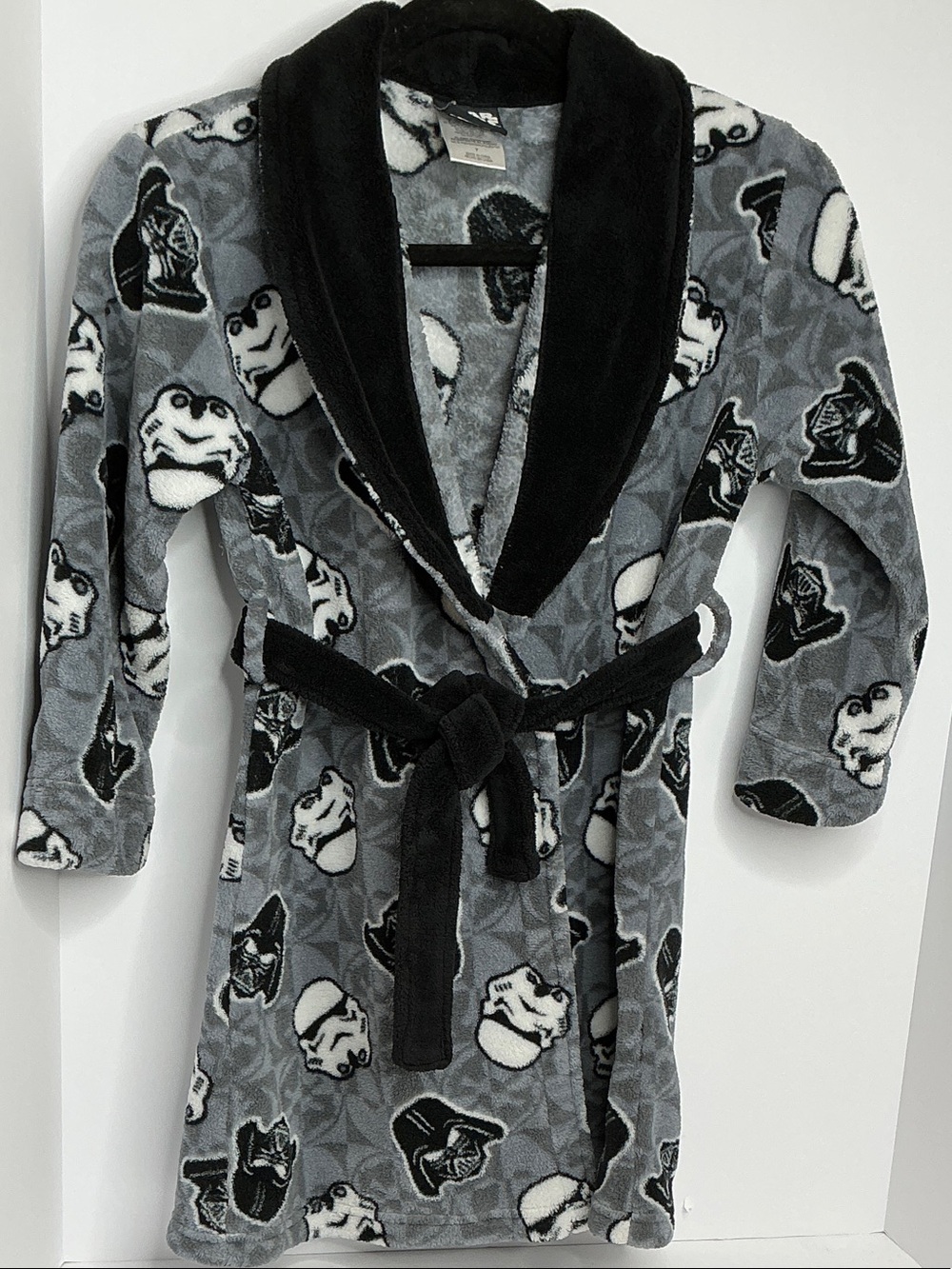 Star Wars Plush Robe with Helmet Print